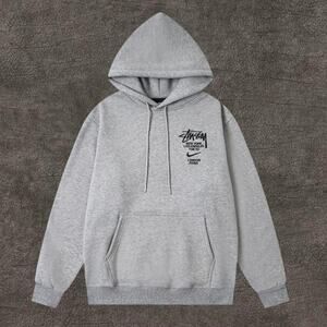 Stussy Men's Gray Hoodie